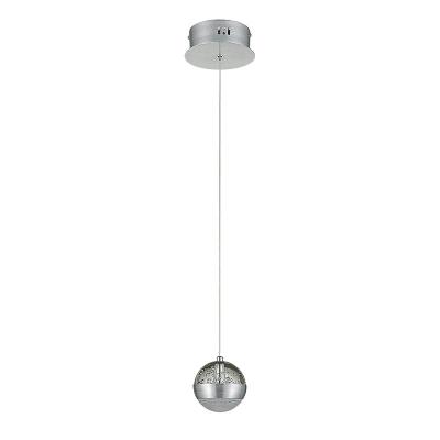 China Nordic Style Adjustable Single Bubble Length Kitchen Restaurant Indoor Glass Ball Led Ceiling Pendant Light for sale