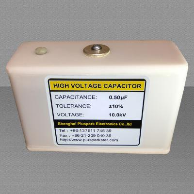 China General Purpose Capacitor 0.05uF 10kV, High Voltage Capacitor 10kV 50nF, HV Pulse Discharge for sale