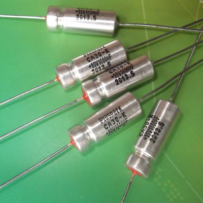 China 50V 150uF general purpose tantalum capacitor, CA30 axial 150uF 50V tantalum capacitor, Kondensator 150MFD for sale