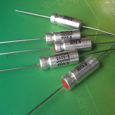 China 125V 1.5uF Universal Purpose Axial CA30 Tantalum Capacitor, 1.5MFD 125V Tantalum Capacitor, 1.5uF Kondensator for sale