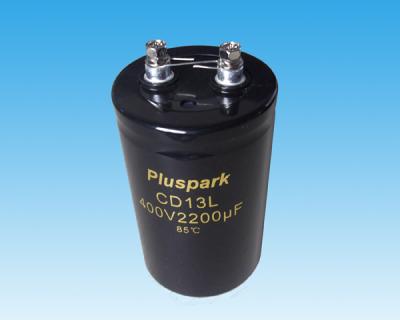 China 2200uF 400V general purpose aluminum electrolytic capacitor, 2200MFD Condensador screw terminal, for sale