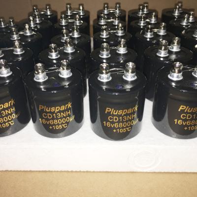 China 680000uF 16V general purpose electrolytic capacitor, screw terminal power capacitor 16V 680000MFD for sale