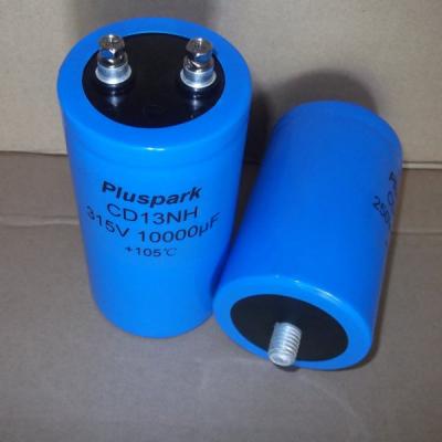 China 315V 10000uF Capacitor General Purpose Screw Terminal , Power Supply Capacitor for sale