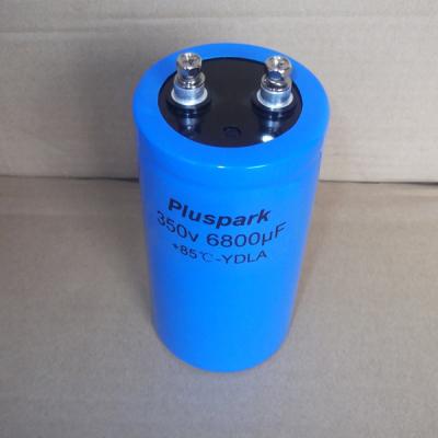 China 350V 6800uF general purpose power capacitor, screw terminal electrolytic capacitors for sale