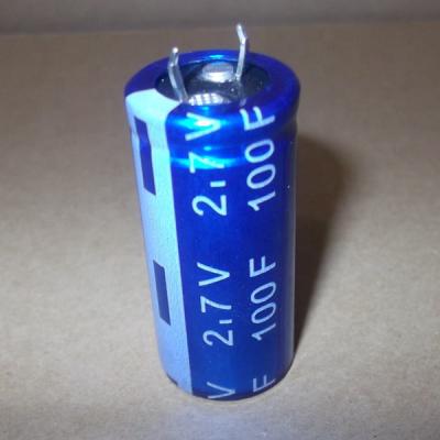 China General Purpose 100F 2.7V Ultracapacitor , Super Capacitor for sale