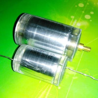 China High Voltage 1000pF Polystyrene Film High Voltage 3900pF 30kV Capacitor for sale