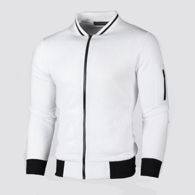 China Wholesale OEM ODM Single Jackets Coats Waterproof Solid Color New Sports Leisure Sports Zipper Stand Collar Sweater Waterproof Jacket Men's Wholesale for sale