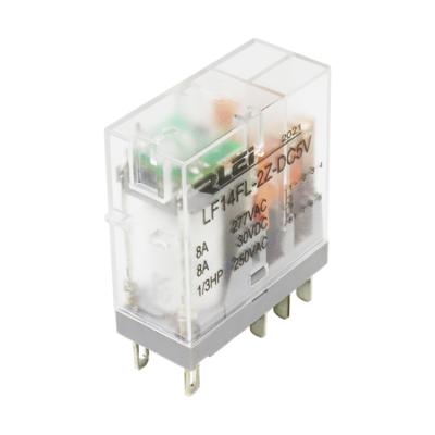 China Low Price High Power LF14FL-2Z-DC5V Panel Mount 15ms/10ms Sealed Slim PCB Relay for sale