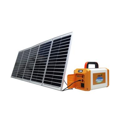 China Type C USB Type-C Huge Capacity Camping Portable Power Station Wide Applications With Durable Solar Panels for sale