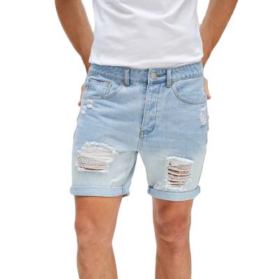 China SKYKINGDOM Men's Shorts Lattice Pants Outdoor Men's Lattice Western Stylish QUICK DRY Urban Shorts Rip Jeans Shorts Men for sale