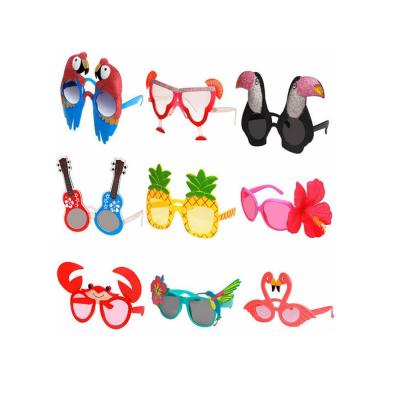 China 2021 Hot Tropical Sunglasses Hawaiian Costume Party, Amazon Sale Mix Size Luau/Luau Decoration/Luau/Luau Party Hawaiian Themed Party Supplies Summer Party for sale