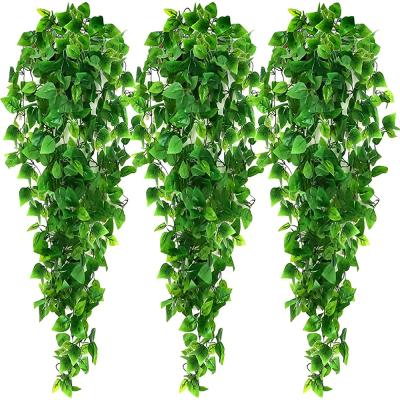 China Art Decor 3.6ft Artificial Hanging Plants For Indoor Outdoor Wall House Room Decoration for sale