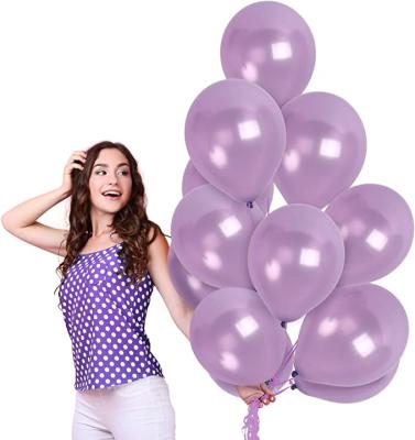 China Baby Shower/Wedding Birthday Party 12 Inch Purple Latex Balloons For Wedding Reception Candy 16 Birthday Baby Shower Bridal Party Decorations for sale