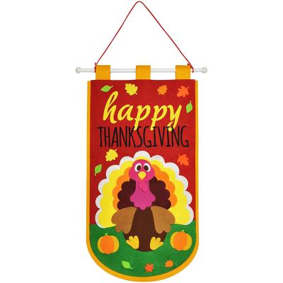 China Thankful Autumn Festival Decoration Thanksgiving Banner For Harvest Autumn Thanksgiving Fall Decorations for sale