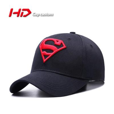 China breathable & High quality 3D embroidery logo leisure sport waterproof customized cool baseball cap for men hats for sale