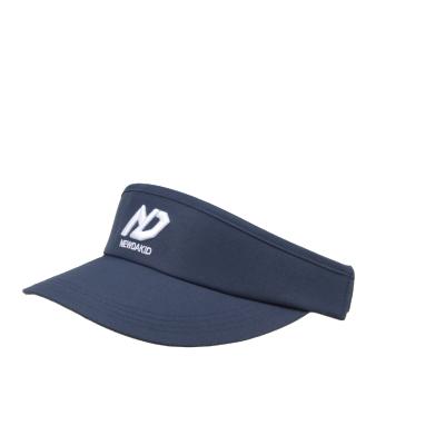 China Picture Hat Factory Customize 2021 New Summer Kids Sun Visor Hats With Embroidery Logo for sale