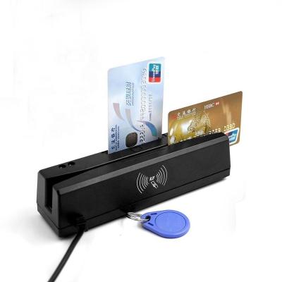 China Bestcardz ICPCNFC EMV Smart Chip Credit Card Reader Writer + All 3 Way Magnetic Card Reader Device POS System for sale