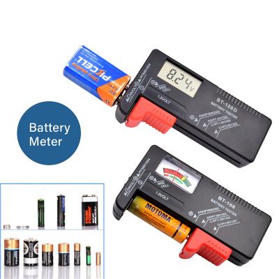 China Plastic BT-168 BT-168D Digital 1.5V 9V AAA AA Button Battery Cell Capacity Tester Checker Indicator Analog Voltage Meter Measurement for sale