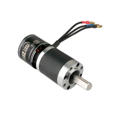 China Flashhobby 4250 300rpm 24v Waterproof Planetary Gearbox 42mm Brushless Motor For Robotics Drone Motors for sale