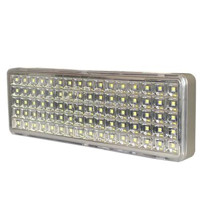 China Industrial& luz de emergencia wall mounted home 80 LED with SALIDA SIGN for sale