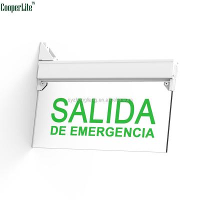 China COOPERLITE SALIDA DE EMERGENCIA industrial emergency light for sale