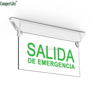 China Emergency situation CooperLite luz de emergencia de SALIDA for sale