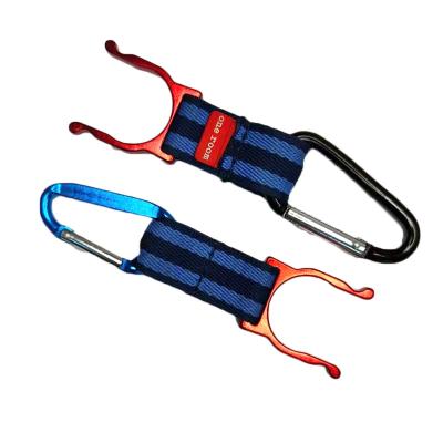 China Outdoor Water Bottle Loop Equipment Dongguan Water Bottle Carabiner Carabiner Clip Hook Manufacturer Customized Camping Carabiner Bottle for sale