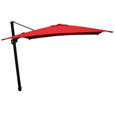 China Modern outdoor cantilever solar luxury parasol 3m of paraguas de tela garden umbrella for sale