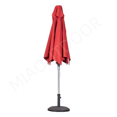 China modern outdoor furniture for garden pool aluminum parasol patio umbrella pole unique quitasol playa for sale