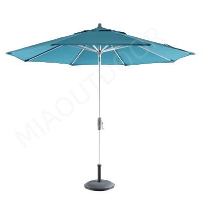 China Modern Sun Parasol Outdoor Crank Advertising Resort Pool Umbrella Beach Garden for sale