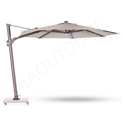 China Modern Outdoor Hotel Pool Garden Parasol Aluminum Patio Umbrella Sonnenschirm for sale