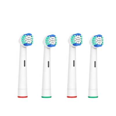 China Hotel Home Travel Compatible For B Oral Toothbrush Heads EB-17D With Blue Indicator Bristles for sale