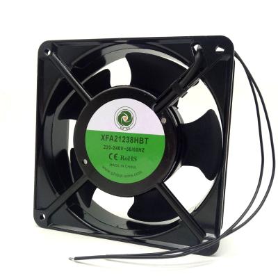 China Hotels 2 Pins 120mm Fan Axial Fan 120x120x38 Ball Bearing AC Fan for sale