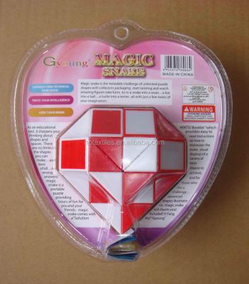 China Snake Cube Puzzle Cube Promotional 9x Magic Maintenance for sale