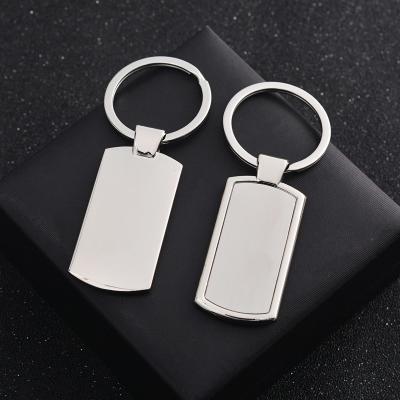 China Custom Metal Gift Crafts Zinc Alloy Metal Key Chain Can Be Laser LOGO for sale