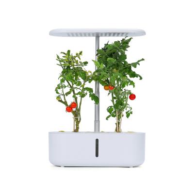 China American Style Hot Desktop Herb Garden Planter System Hydroponic Self-watering Indoor Growing Portable Smart Garden With Led Light for sale