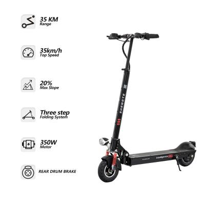 China Europe Europe Germany Warehouse Unisex Eu 8.5 Inch Tire Motor 350w 2 Wheel Kick Folding Adults Foldable E Electric Scooter for sale