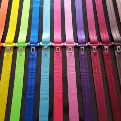 China European standard deluxe colorful seat belt webbing for sale