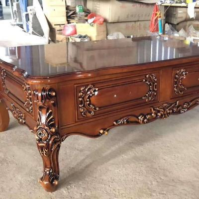 China European style modern solid wood coffee table xycj001 for sale