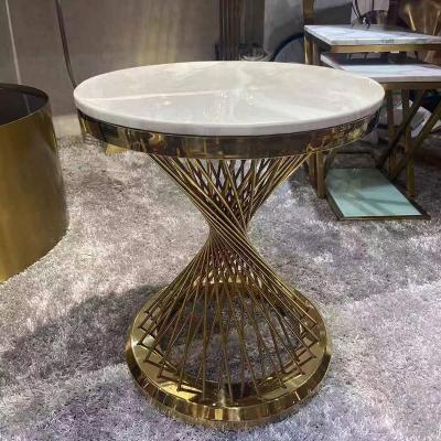 China Modern living room furniture china supplier china nordic side table round modern coffee table gq04 for sale