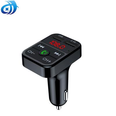 China Mobile Phone Usb Mobile Blue Tooth Adapter 5.1 Dual Voltmeter Fast Charging Universal Car MP3 Player for sale