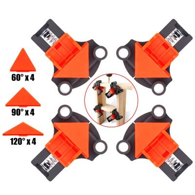 China 4 pcs 60/90/120 Degree	Woodworking Tool Set Wood Box Clamp Set Right Angle Clamp Fixing Clips Corner Clamp Te koop