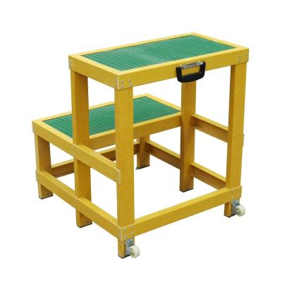 China Insulation ladders sell at a low price insulation stool step stool ladders insulated climbing platform frp stool for sale