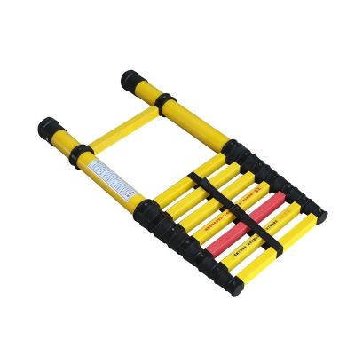 China High Quality Folding Ladders Safety And Durable Aluminum Telescopic Folding Step Ladder for sale