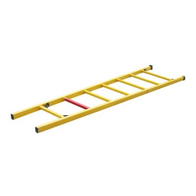 China Modern High Quality 3x14 Insulation Ladder 3x14 3.8 Meter 8m Fiberglass 10m Insulation Ladder Single Top Single Ladder Extension for sale