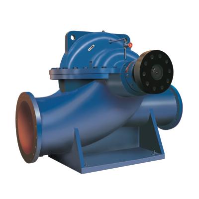 China Split Casing Industrial Centrifugal Pumps Double Suction Impeller Horizontal Engine for sale