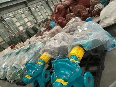 China Silent Double Volute Casing Centrifugal Pump , High Suction Water Pump for sale