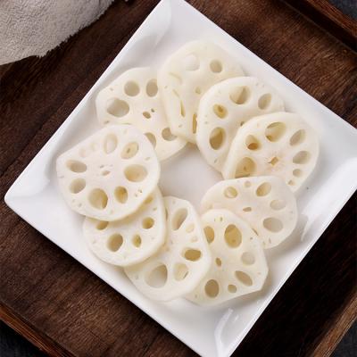 China Low Temperature Vacuum Clean Water Vegetable Fresh Lotus Root Crispy Delicious Snacks for sale