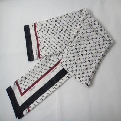 China Polyester European and American Style Long Printed Imitated Cashmere Woven Men Scarf for sale