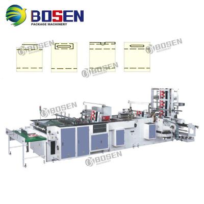 China D Bag Plastic Carry Bag Making Machine for sale